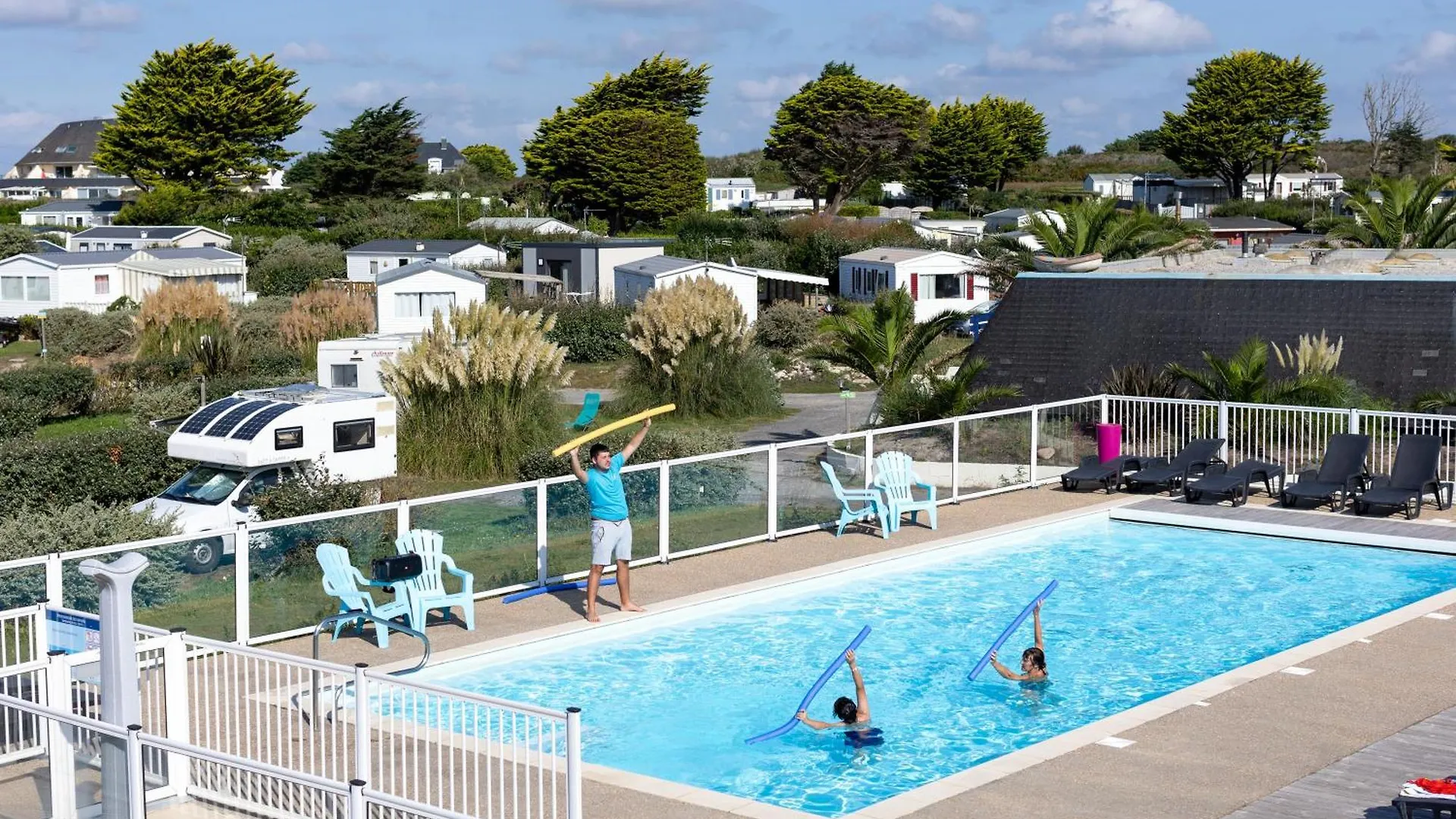 Campsite Camping Paradis Baie De Ploemeur France