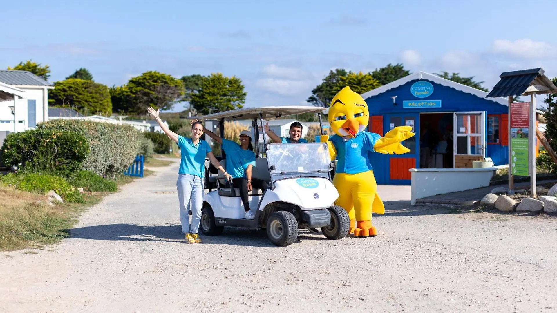 Campsite Camping Paradis Baie De Ploemeur